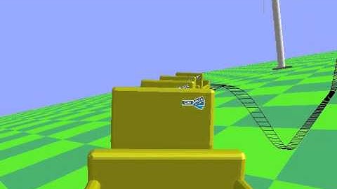 SIMPACK Multibody Simulation (MBS) - Rail - Roller Coaster