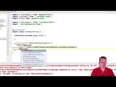 Building a Angular4+ Web App | S4P40 | Returning a Observable instead of a Array in the service