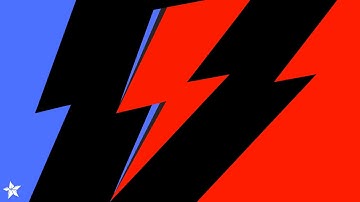 David Bowie lightning bolt animation