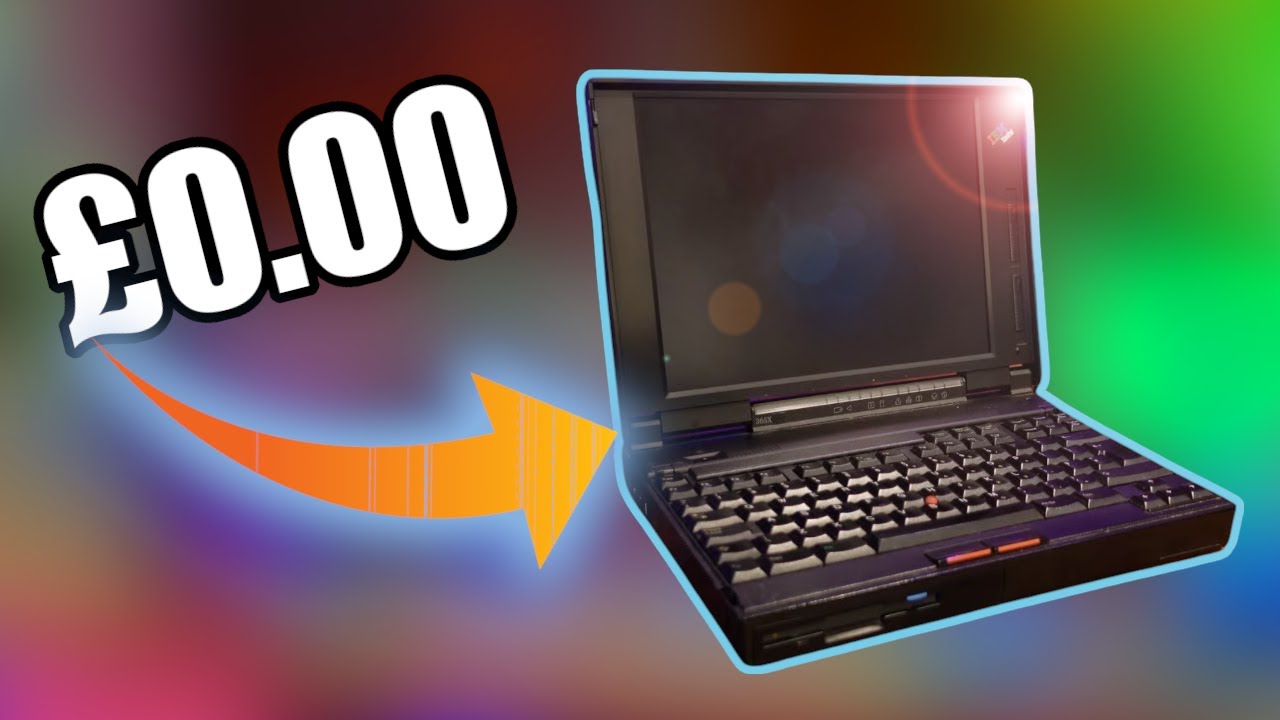 This Laptop was Free - IBM Thinkpad 365X - YouTube