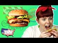 Irish People Try Impossible Meat Fast Food... in AMERICA!