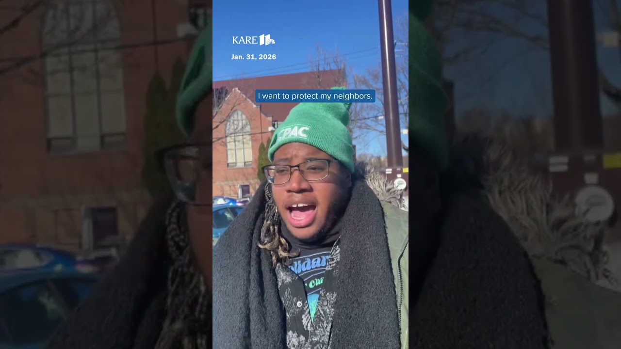 People are protesting against Operation Metro Surge and calling for an eviction moratorium.