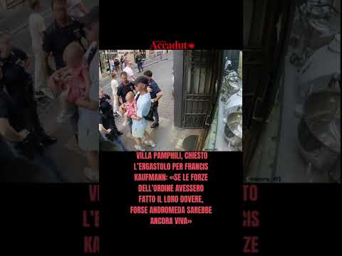 Video VILLA PAMPHILI, CHIESTO LERGASTOLO PER FRANCIS KAUFMANN