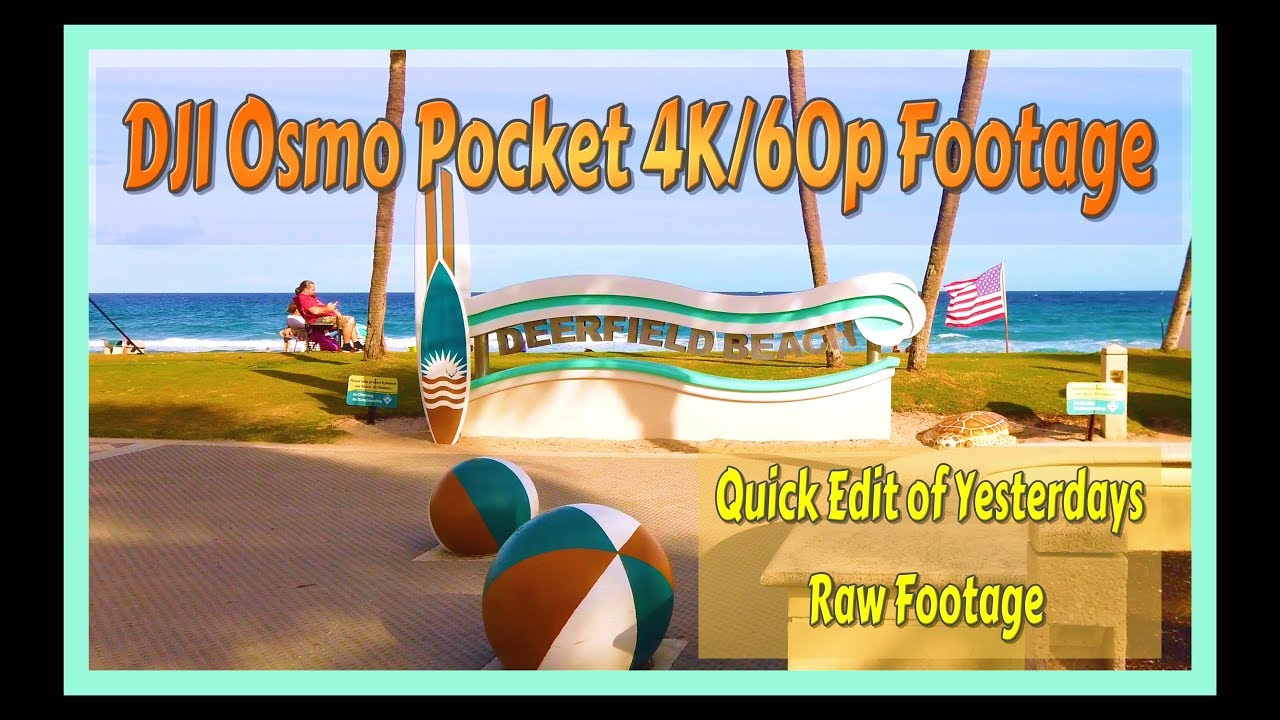 concerts in reno DJI Osmo Pocket 4K 60p Footage / Rough Edit / Editing Tips