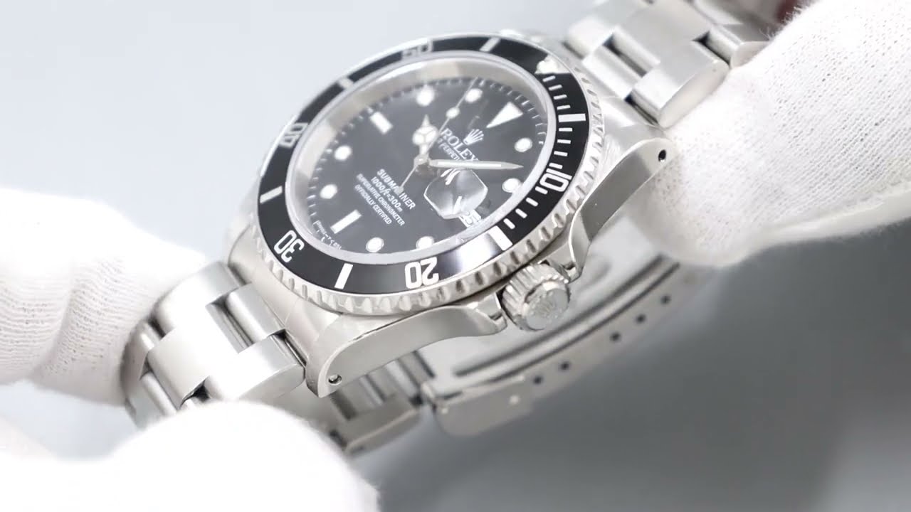 ROLEX ロレックス】サブマリーナデイト／Ref.16610／T番／1996年製