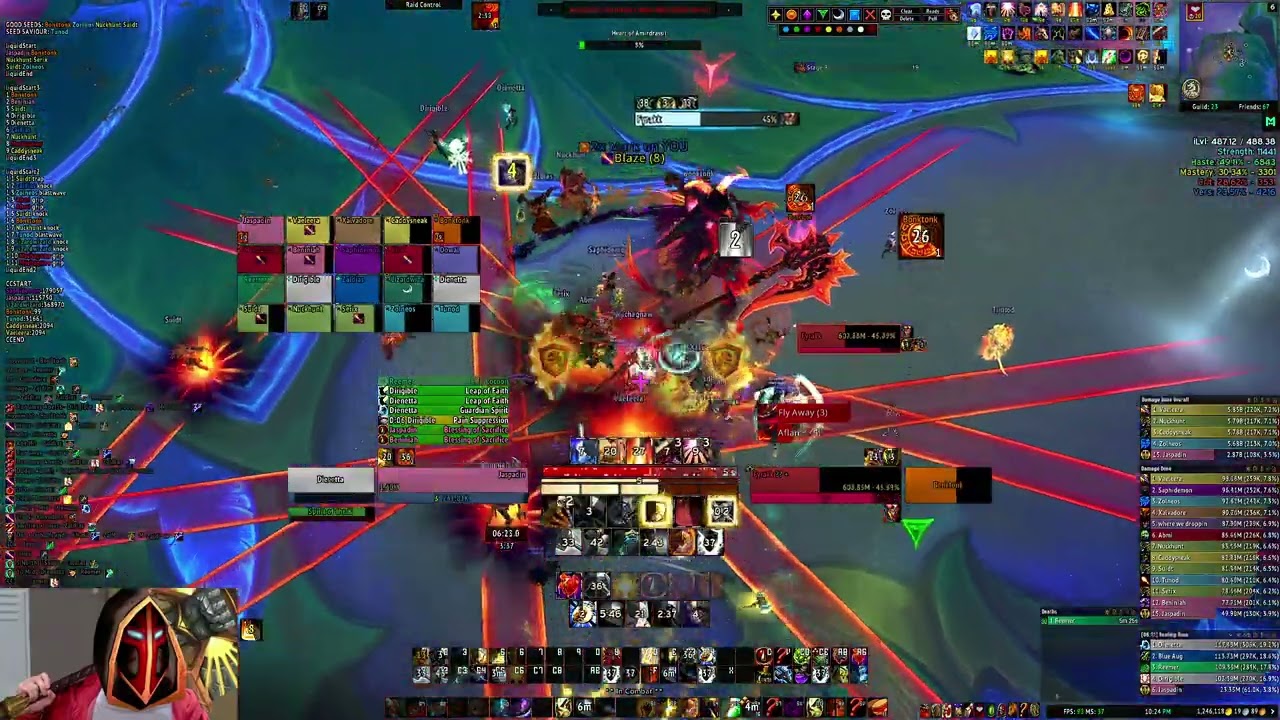 Mythic Fyrakk the Blazing | Two Shot @ US-Whisperwind | Protection Paladin Tank