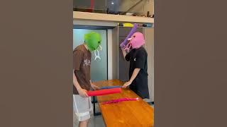 New Blindfold Hitting Challange Game #viral #trending #game #funny #youtube #video #hit #blindfold