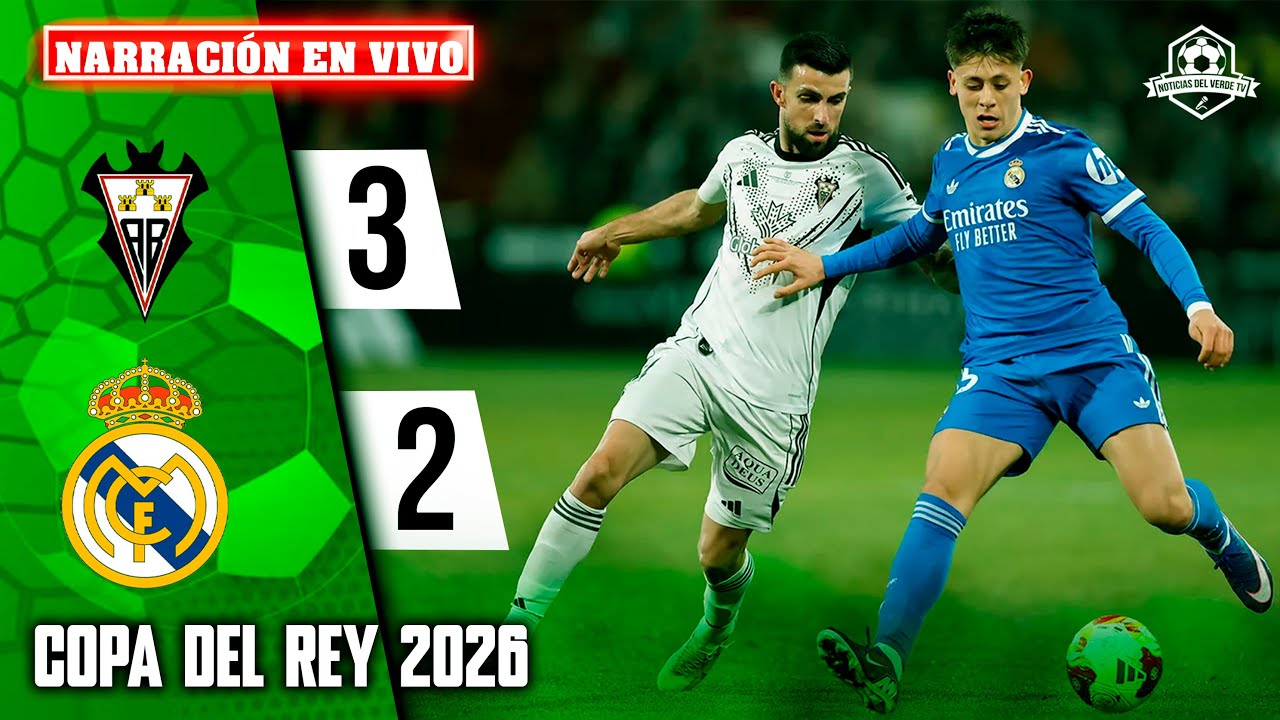 ✅ REAL MADRID fue eliminado de la COPA DEL REY por ALBACETE (PARTIDO SIMULADO)