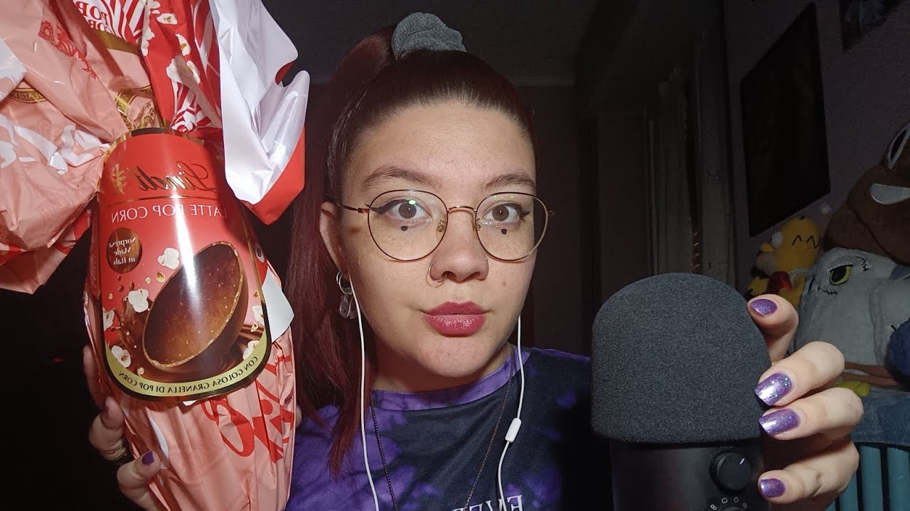 APRIAMO INSIEME L'UOVO DI PASQUA 😴💜 | ASMR ITA