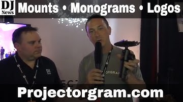 Monograms Logos Mounts and Image Projections from #Projectorgram | Disc Jockey News