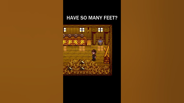 Why Do Rabbits Have So Many FEET In Stardew Valley?