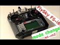 FlySky FS-I6X Mode 1 auf 2 wechseln, right hand throttle auf left hand Umbau