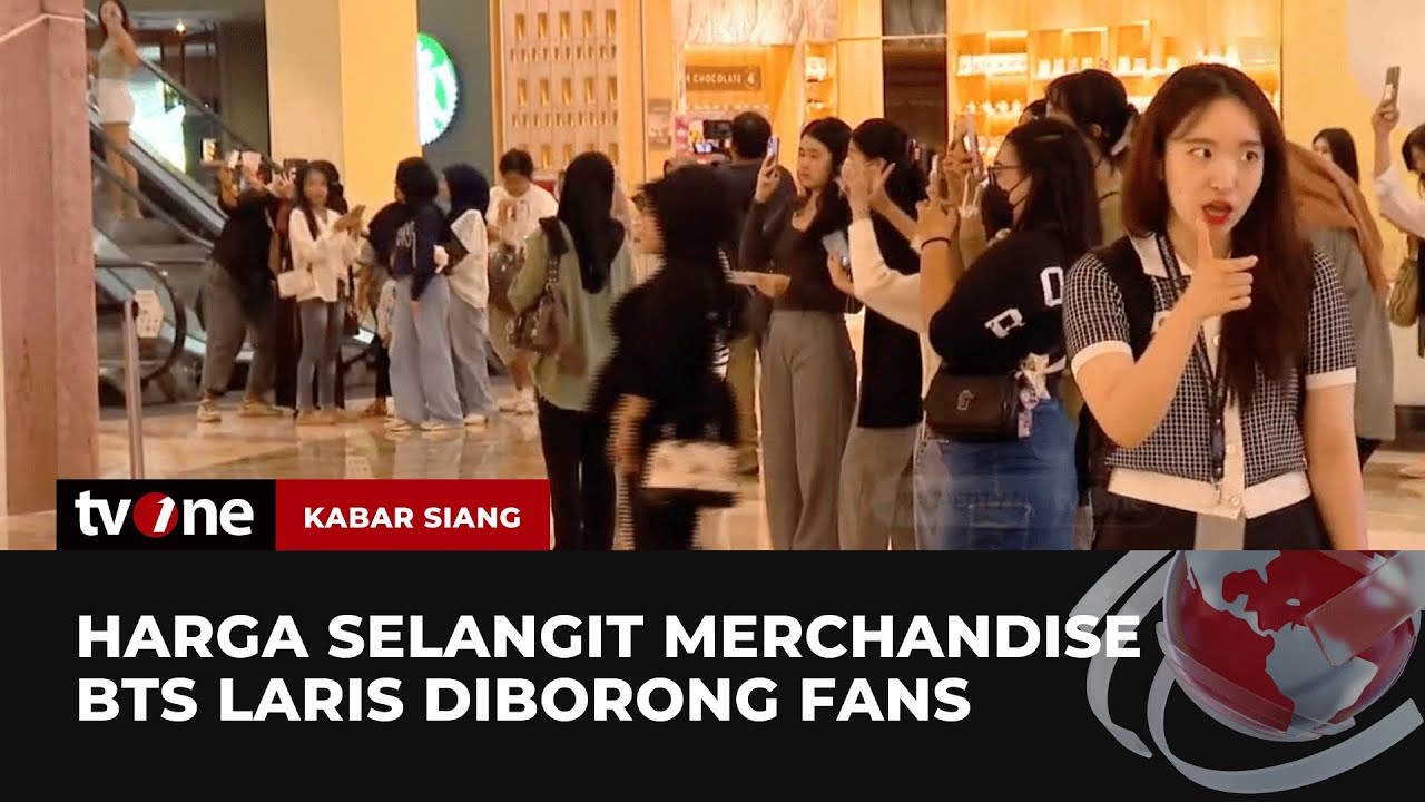BTS POP UP Monochrome in Jakarta | Kabar Siang tvOne