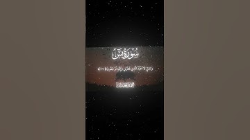 سورة يس|20-24|القارئ:#محمد_اللحيدان #قران #quran #قران_كريم #تلاوة #تلاوة_هادئة #آية #تلاوة_خاشعة