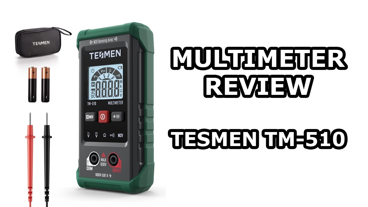 Multimètre TM-510 Tesmen