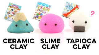 3 Rare Clays You've Never Heard Of! #diy #japan