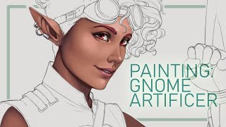 Painting a Gnome Artificer