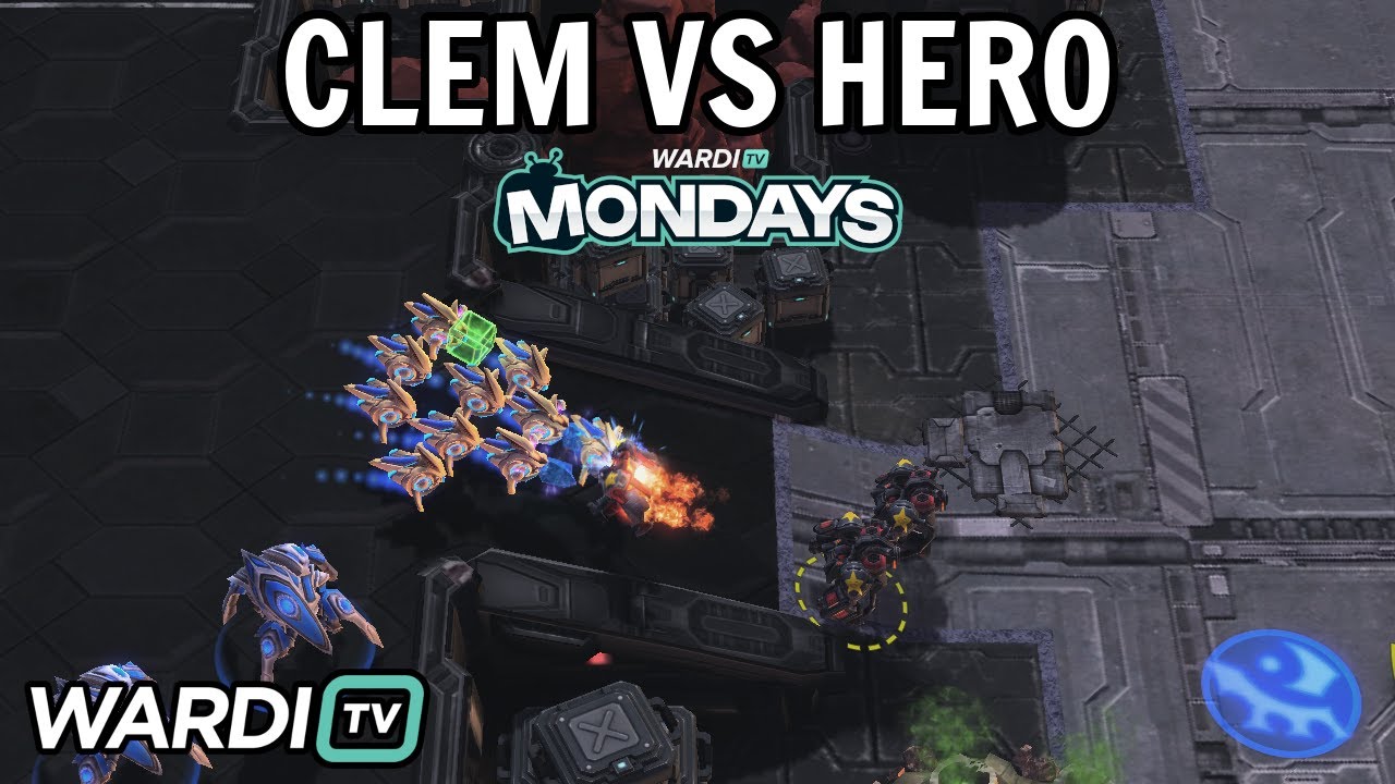 Клем против ХерО (TvP) - WardiTV Понедельники 68 [StarCraft 2]