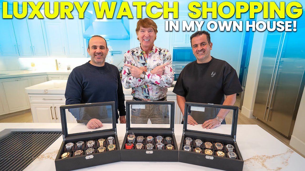THEY BROUGHT WATCHES WORTH MILLIONS TO MY HOUSE!