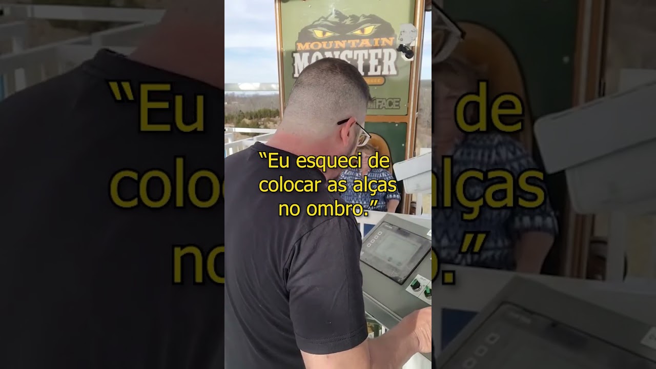 trollando pessoas no parque de diversões😂