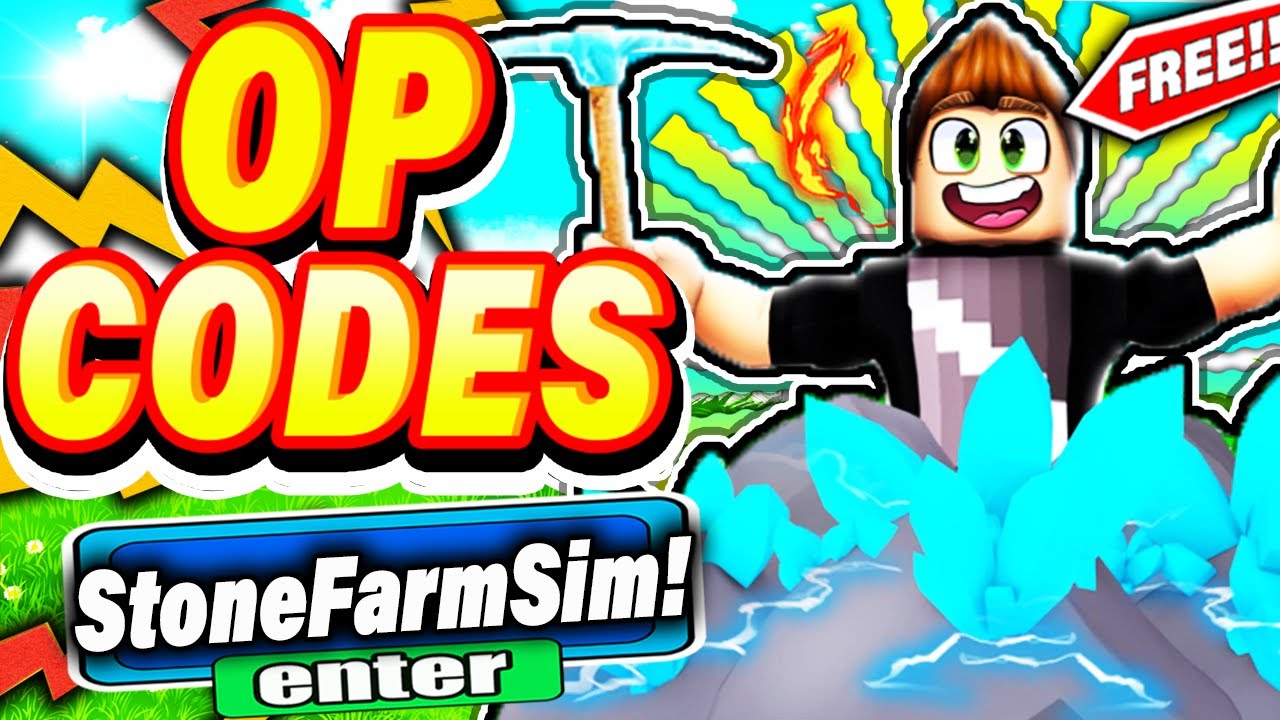 ALL NEW SECRET CODES IN ROBLOX STONE FARM SIMULATOR new Codes In Roblox Stone Farm Simulator 