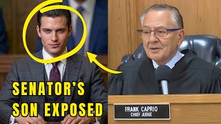 The Senator's Son Thought He Was Above the Law — Until Judge Caprio Did This