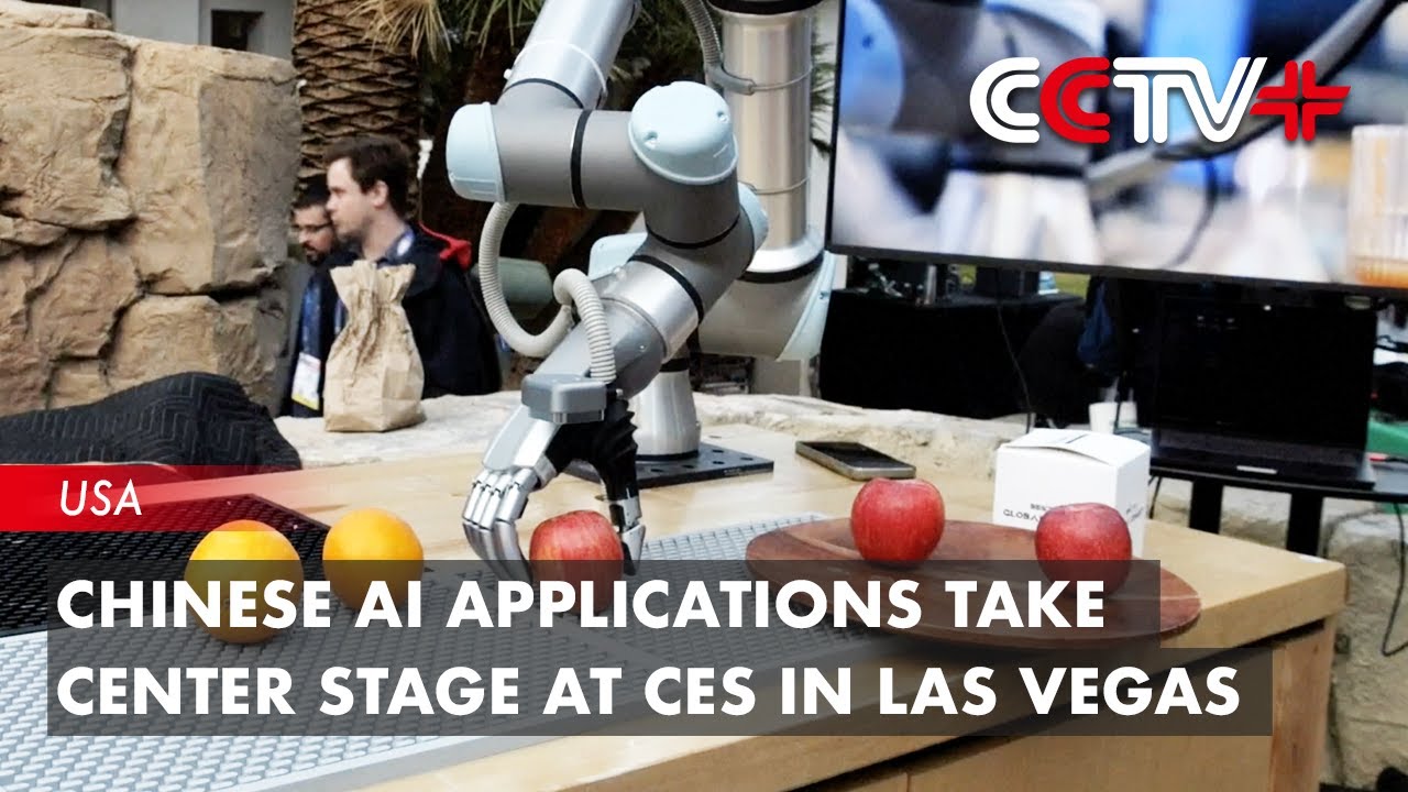 Chinese AI Applications Take Center Stage at CES in Las Vegas - YouTube