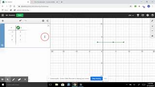 Desmos: Plot and Connect Points