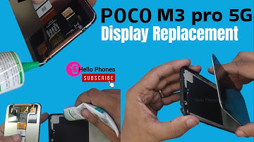 POCO M3 PRO 5G DISPLAY REPLACEMENT | HOW TO CHANGE POCO M3 PRO 5G SCREEN #how #poco #new