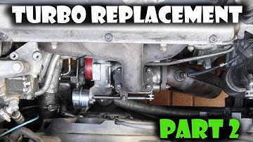 How to replace a GM Saab Garrett Turbo Tutorial Part 2