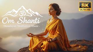 🕉️ OM SHANTI: Himalayan Peace Meditation | Sitar & Sacred Flute for Instant Anxiety Relief & Spirit