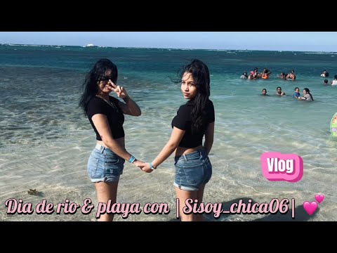 A day with sisoy_chica06 and La Fiera | Beach and river day | VLOG |