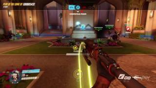 Mercy play of the game Oasis Garden
