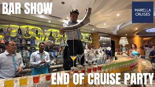 UNFORGETTABLE CRUISE SHIP BAR SHOW | END OF CRUISE PARTY | MARELLA DISCOVERY