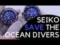 Seiko Save the Ocean Turtle SRPC91 & Samurai SRPC93 Collection - New 2018 Dive Watch Releases