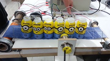 Esteira com uso do sensor capacitivo - video 2