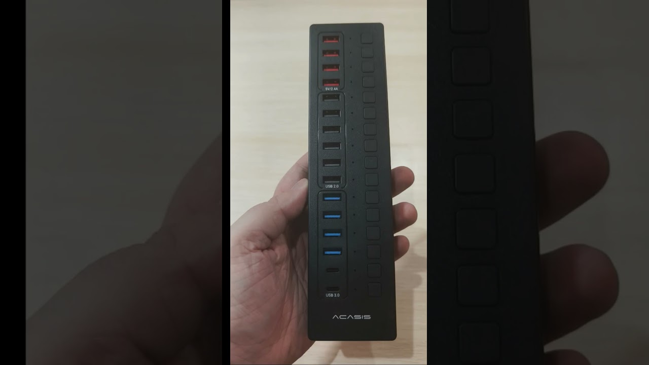 ЛУУУУУЧШИЙ USB-хаб Acasis DS-516PB 16 портов