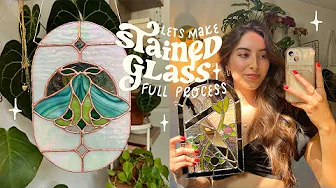 watch this if you want to make stained glass ✷ supplies, costs & full process