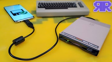 1541 Micro: THEC64 floppy drive ANYONE can make & use! Even on your phone! No 3D printer required!