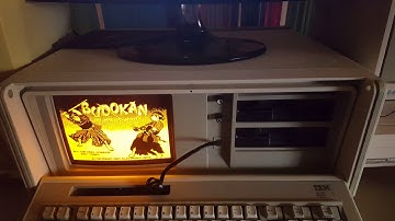 Budokan on IBM 5155 composite output