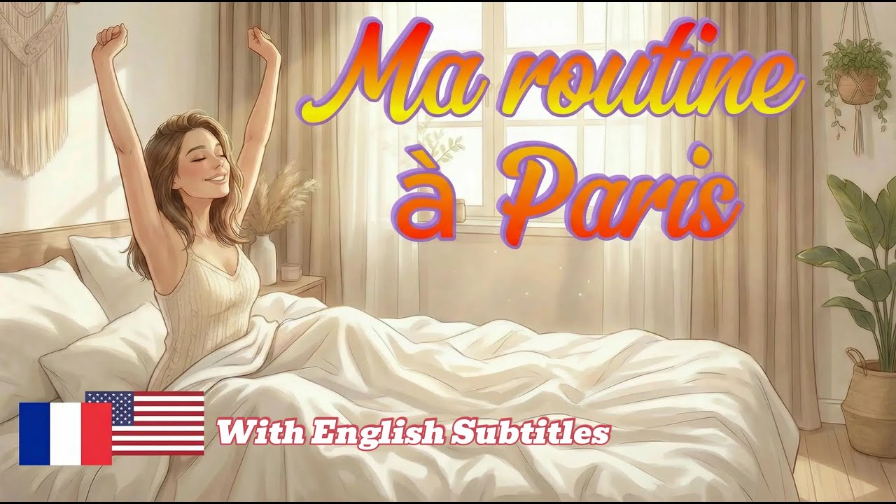 French Conversations A1 with Marie in Paris 🇫🇷 | Easy Conversations for Beginners | Daily Routine