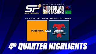 Batangas City Tanduay Rum Masters vs. Marikina Bigz Burger - 4th Quarter Highlights