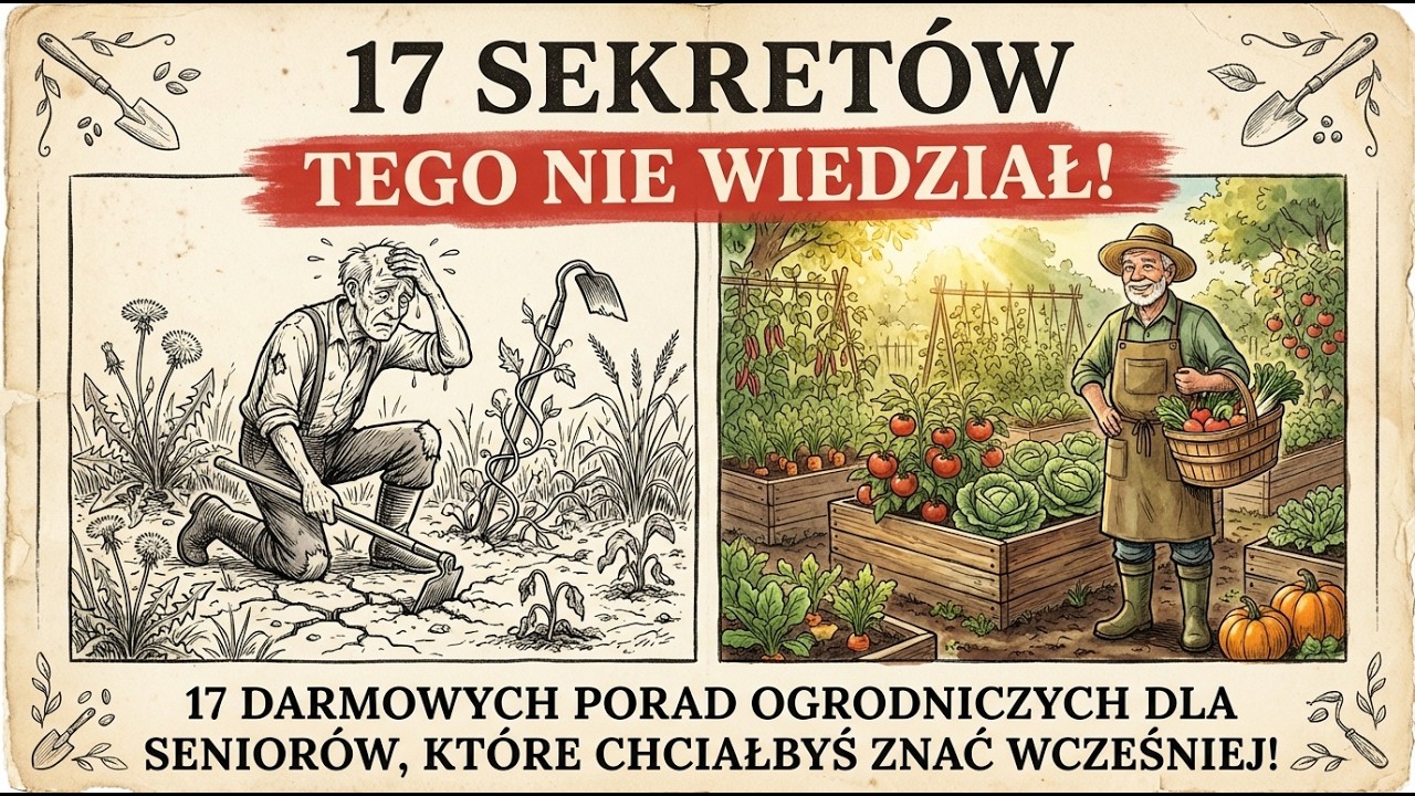 17 DARMOWYCH porad ogrodniczych dla seniorów, których chcielibyście znać wcześniej!