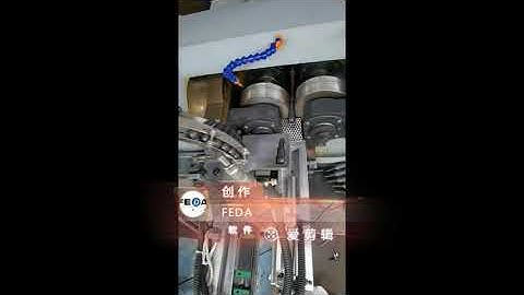 FEDA automatic thread rolling machine FD-15T for making ball bolts