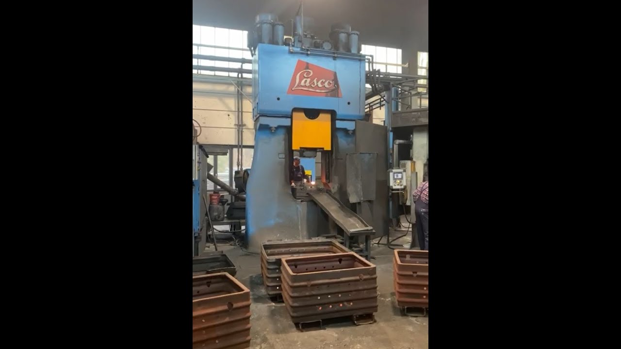 Hydraulic forging hammer Lasco HO-U 630 - 63 kJ - Dabrox.com