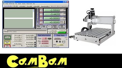 AutoCad CamBam Mach3 3040T CNC