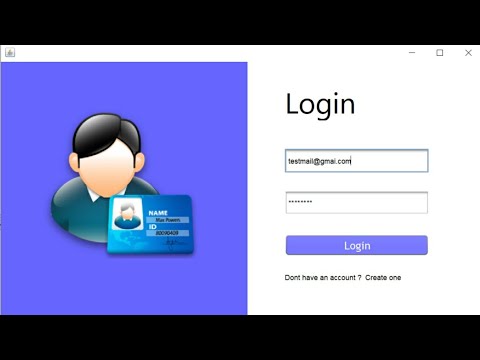 Create login panel with netbeans - create login form in java with database connection using mysql