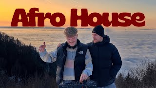 Sunset Afro House Set Over The Clouds