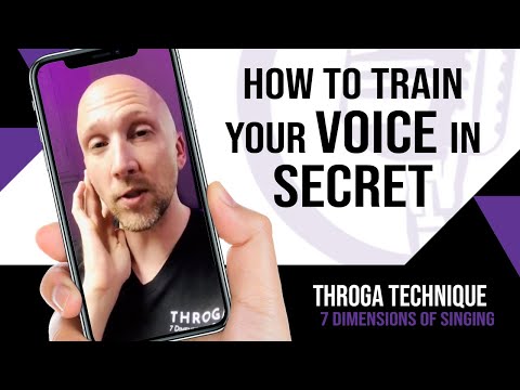 How To Train Your Voice In Secret | Vocal Tips for Singers