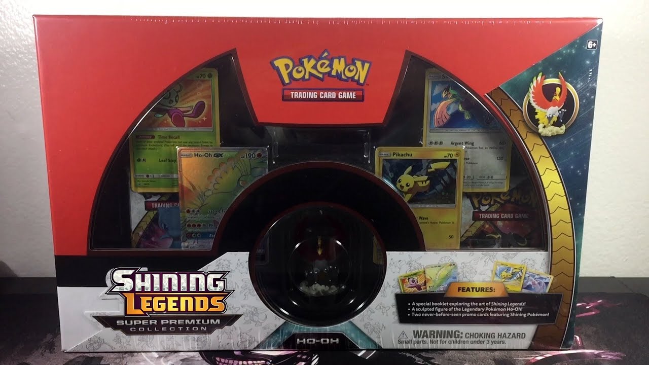  Pokemon TCG: Shining Legends Super Premium Ho-Oh